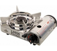 Газовая плита TOURIST LOTOS PREMIUM TR-300 керамическая конфорка, без переходника (Вьетнам) TR-300