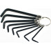 Набор ключей TORX Sturm 1045-21-T8-O155 t9-t40, оксидированные, на кольце (8 шт)