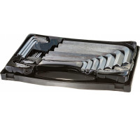 Набор Г-образных ключей AV Steel AV-361119 HEX 2-22 мм, 19 предметов