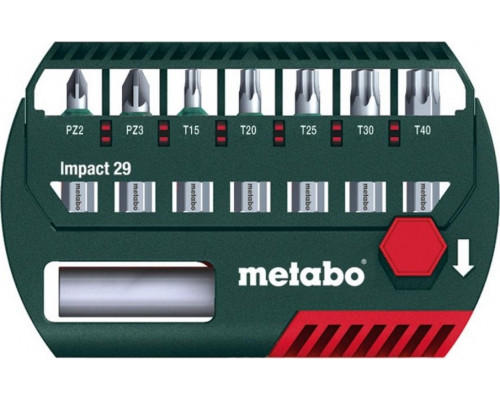 Набор насадок METABO Impact 8 шт. ударные 628849000