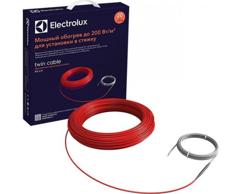 Комплект теплого пола ELECTROLUX ETC 2-17-2000 нагревательный кабель НС-1073707