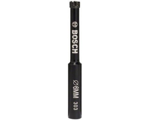 Сверло алмазное BOSCH 6 мм Diamond for Hard Ceramics 2608550606