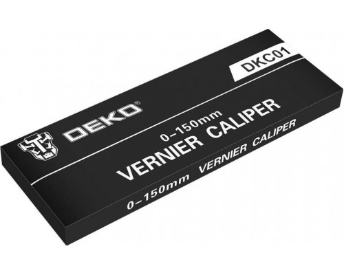 Штангенциркуль DEKO DKC01 металлический в кейсе 065-0928