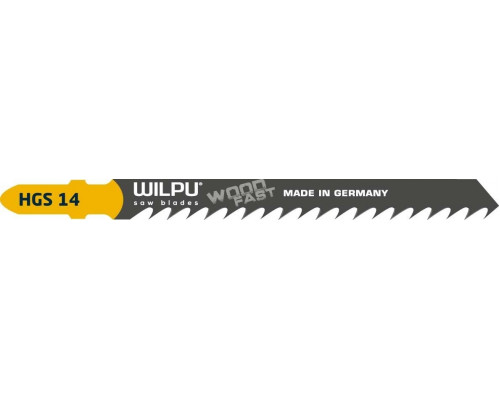 Пилки по дереву WILPU HGS 14 (быстрый рез) 5шт/уп 236000005