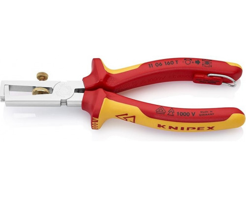 Съемник изоляции диэлектрический KNIPEX 1106160T 1000 V, 160 мм KN-1106160T