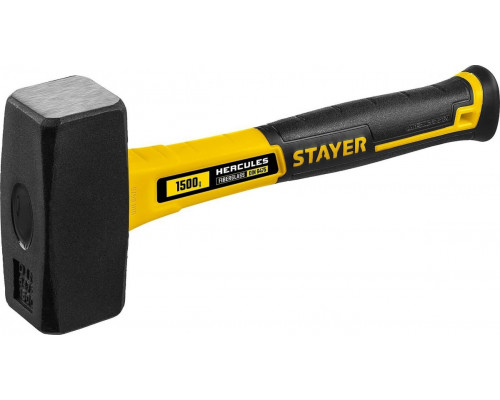 Кувалда STAYER Hercules 1.5 кг с фиберглассовой рукояткой 20052-15_z01