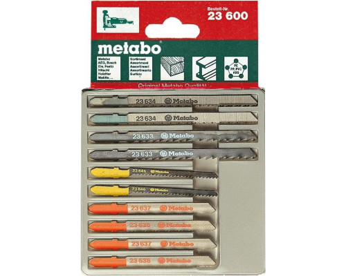 Набор пилок METABO 10 шт 623600000