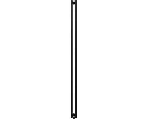Радиатор отопления ROYAL THERMO Shift Q30 VC2180-06 секц. RAL9005m дизайнерский НС-1631259