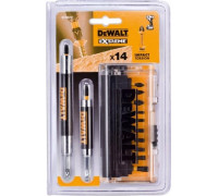 Набор бит и насадок DeWALT DT70574T 25 мм EXTREME IMPACT TORSION 14 предметов DT70574T-QZ