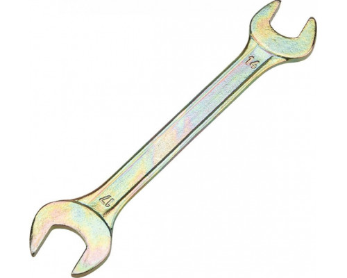 Ключ рожковый REXANT 12-5829-2 14х17 мм, желтый цинк