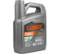 Масло моторное Lubex PRIMUS MV 10W40 4 л. синтетическое L034-1322-0404