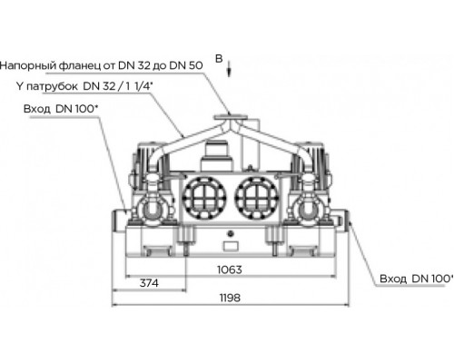 Установка канализационная SFA CUBIC2GRSE71.4T