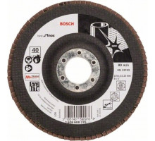 Круг лепестковый торцевой BOSCH 125 мм Р40 Best for Inox 2608608276