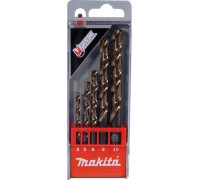 Набор сверл по металлу MAKITA M-Force 5шт. (4,5,6,8,10 мм) d-30508 d-30508