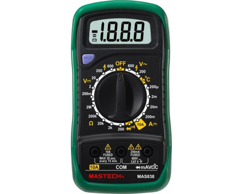Мультиметр цифровой MASTECH MAS838