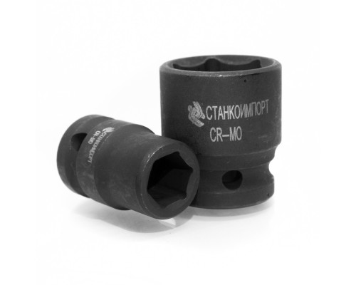 Ударная головка 6-гранная 1/2" STANKO CS-12.22.11 короткая 11 мм