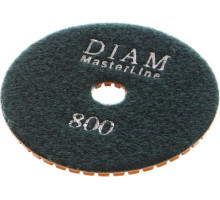 Алмазная тарелка на липучке DIAM АГШК 100*2,5 №800 Master Line (мокрая) 000578