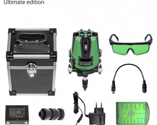 Лазерный построитель плоскостей ADA 3D LINER 4V GREEN А00531