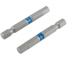 Набор бит Cutop Profi HEX6, 50 мм, стальные, 2 шт 83-653