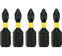 Бита для заворачивания ударная DeWALT РH2х25 мм (5шт) IMPACT TORSION DT7994T-QZ DT7994T-QZ