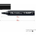 Маркер ЗУБР ПРОФЕССИОНАЛ мп-300к черный, 2-5 мм клиновидный перманентный с 06323-2