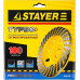Алмазная чашка STAYER PROFESSIONAL сегментированная, высота 22,2мм, 180мм 33380-180