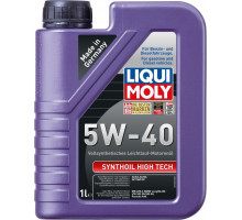 Масло моторное LIQUI MOLY SAE 5W40 Synthoil High Tech 1 л 1924/1855 1924/1855