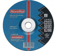 Шлифовальный круг по металлу METABO 125x6,0х22,23 мм Novoflex SP 617024000