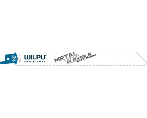 Полотна для сабельных пил WILPU 3014/200 bi по стали и нерж.ст. от 1,5 до 2,5 мм 5шт/уп 1442000005