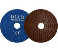 Алмазная тарелка на липучке DIAM АГШК 100*2,5 №100 Master Line (мокрая) 000575