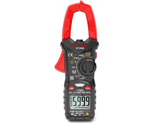 Клещи токоизмерительные цифровые КВТ KT206B Proline 79130