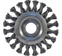 Щетка обдирочная для УШМ D.BOR круглая METAL Standard D-115 х 22.2 витая (арт. D22-MS-115-222-050) D22-MS-115-222-050