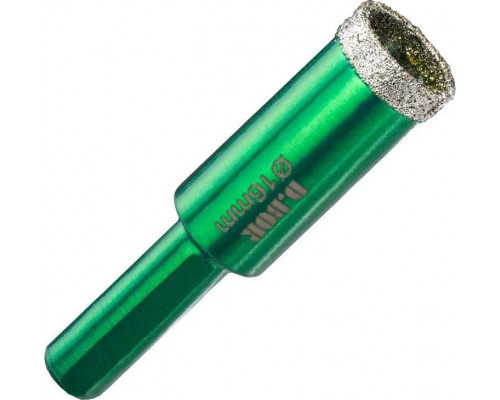 Алмазная коронка для мокрого сверления D.BOR CERAMIC-WET 16*65 мм D-CER-W-016-00
