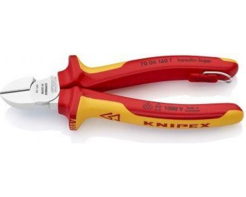 Бокорезы диэлектрические KNIPEX 7006160Т 1000 V, 160 мм KN-7006160T