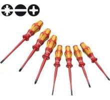 Набор отверток диэлектрических WERA Kraftform Plus 160 ISS/7 WE-135961 WE-135961