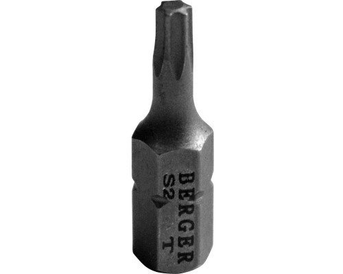 Бита для заворачивания BERGER BG2387 TORX 8x25мм, 2 шт., S2