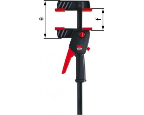 Струбцина быстрозажимная BESSEY DUOCLAMP DUO45-8 450х85 мм, для работы одной рукой