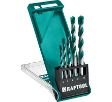 Набор сверл по керамограниту KRAFTOOL KERAMO с твердосплавной пластиной, 5 шт.(4-10мм) 29175-H5