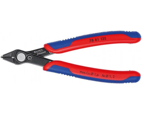 Бокорезы для электроники KNIPEX 7881125, 125 мм