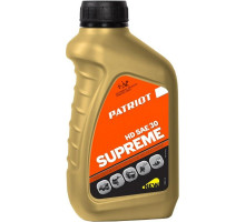 Масло для 4-тактных бензиновых двигателей PATRIOT SAE 30 SUPREME HD 0,592 л 850030629