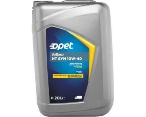 Масло моторное OPET Fullpro HT SYN 10W40 20 л синтетическое 601215322
