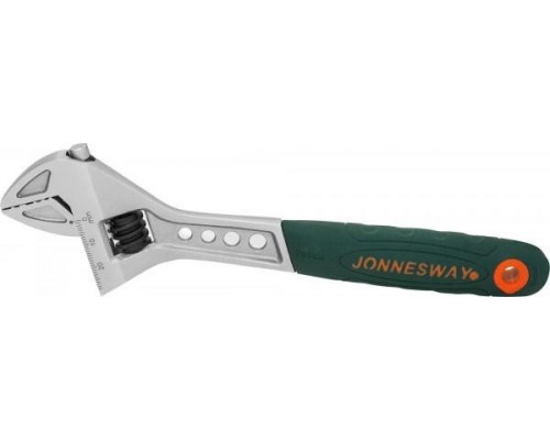 Ключ разводной JONNESWAY W27AT8 эргономичный с пластиковой ручкой, 0-24 мм, L-200 048046