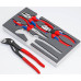 Набор шарнирно-губцевого инструмента KNIPEX basic, 4 предмета, 002001V15
