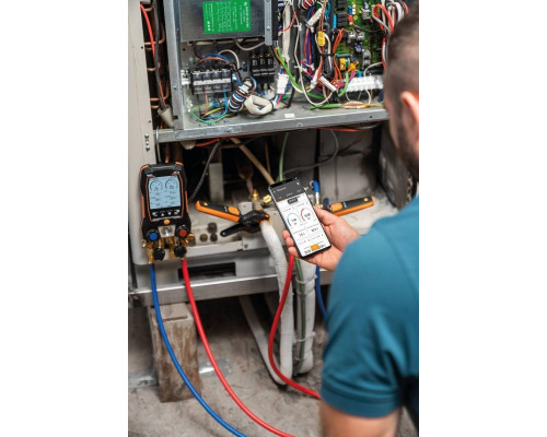 Цифровой манометрический коллектор Testo 557s комплект 2 в кейсе 0564 5572