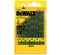 Набор сверл по металлу DeWALT HSS-R 13 шт. (1.5-6.5 мм ) DT5912-QZ DT5912-QZ