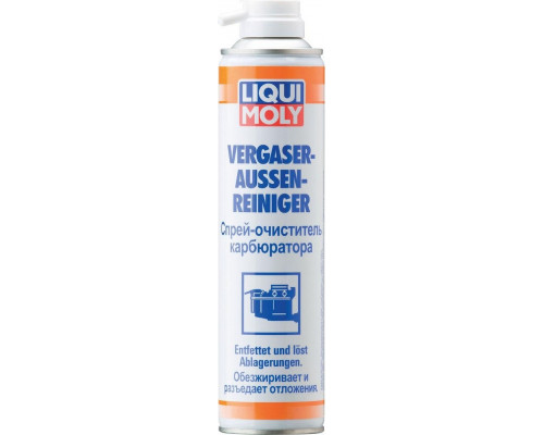 Очиститель карбюратора спрей LIQUI MOLY Vergaser-Aussen-Reiniger 0,4 л. 3918/1844 3918/1844