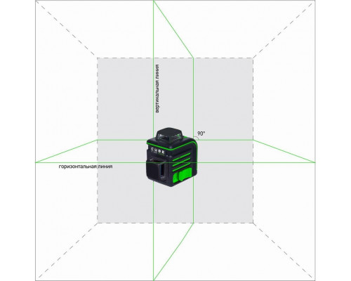 Лазерный нивелир ADA CUBE 2-360 GREEN Professional Edition А00534
