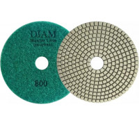 Алмазная тарелка на липучке DIAM АГШК 125*2,5 №800 Master Line Universal (сухая/мокрая) 000648