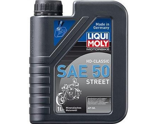 Масло для мотоциклов LIQUI MOLY SAE 50 Motorbike HD-Classic Street 1 л 1572 1572