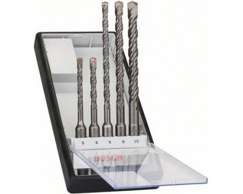 Набор буров BOSCH SDS-plus 6-10х165 мм Robust Line 2607019927